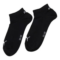 PUMA Basic Trainers Socks 1 Pack 'Black White' 906769-01
