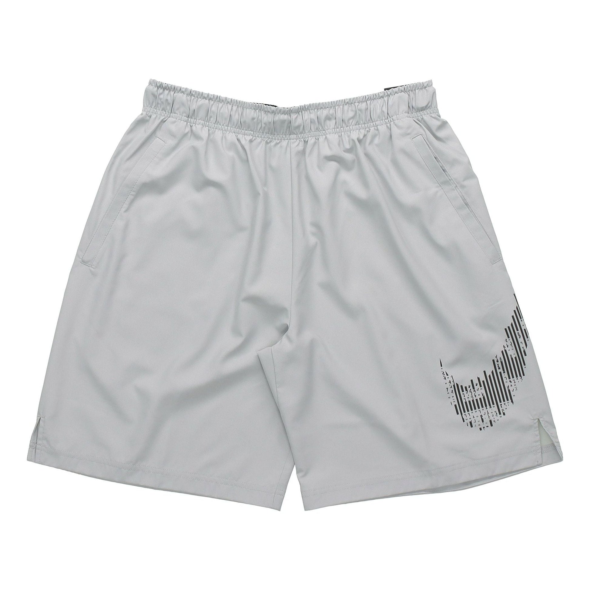 Men's Nike Side Logo Sports Loose Gray Shorts CJ2393-077