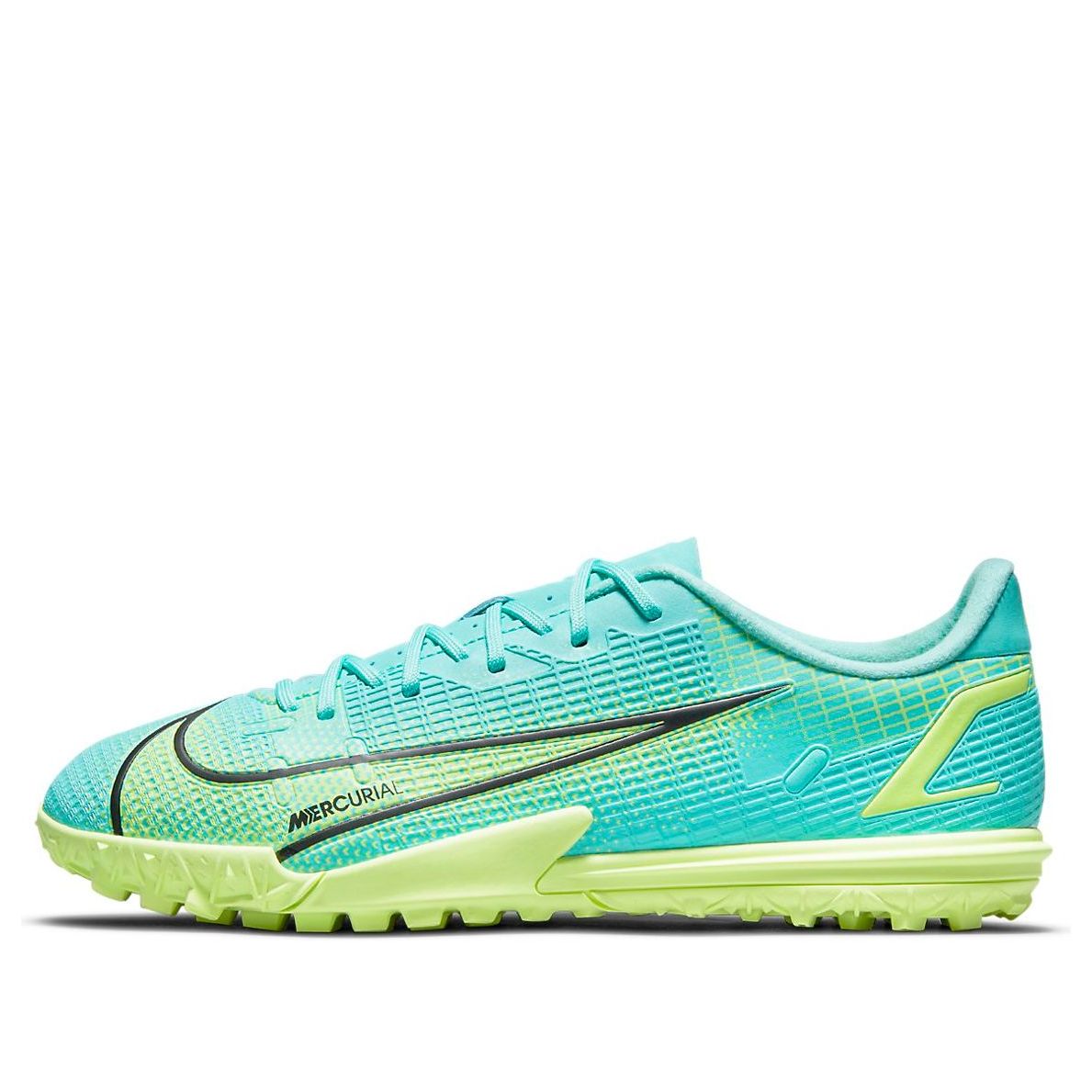 (GS) Nike Mercurial Vapor 14 Academy TF Turf 'Green Yellow White' CV0822-403