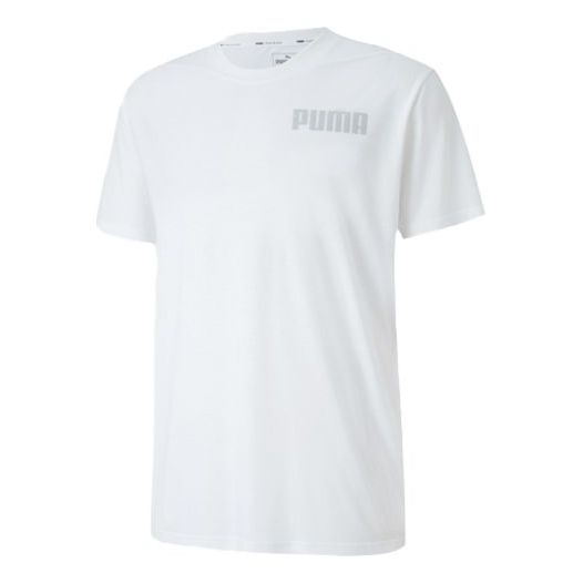 PUMA Running Training Short Sleeve White 518992-03