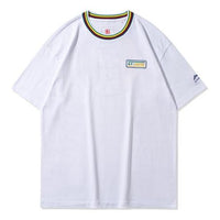Li-Ning Paris fashion week pingpong/Table Tennis Printing Short Sleeve White AHSQ111-2