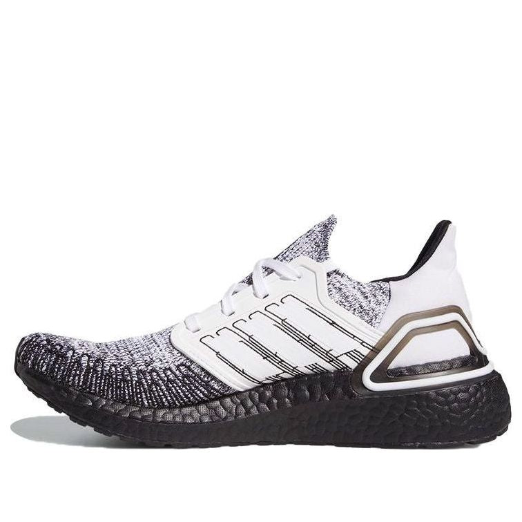 (WMNS) adidas Ultra Boost 20 'White Grey Black' FY8982