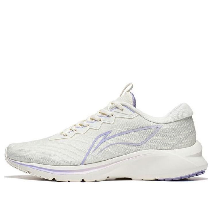 (WMNS) Li-Ning Lark 'Cream White Light Purple' ARST034-2