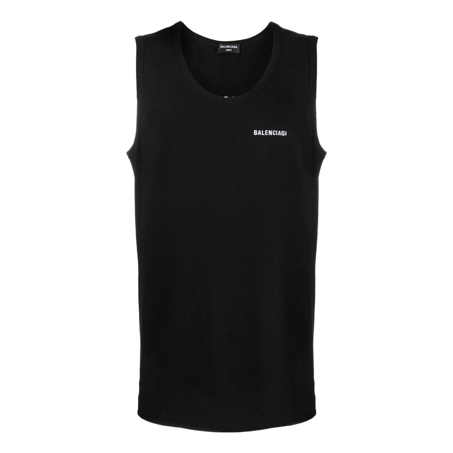 Balenciaga Loose Tank Top 'Black' 697880TMVM31070
