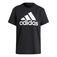 (WMNS) adidas originals Essentials Short Sleeve T-shirt 'Black' GL0781