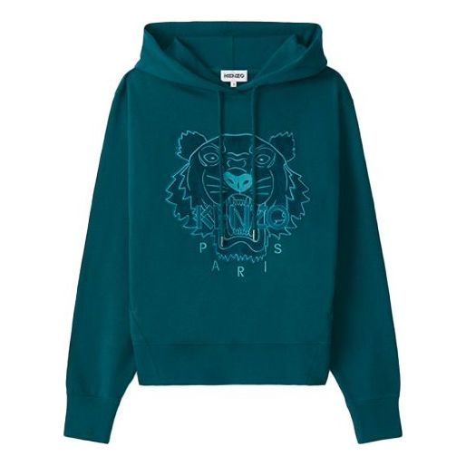 (WMNS) KENZO Tiger Head Printing Hoodie FA62SW8714XJ-73