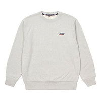 Palace FW21 Basically A Crew Sweater 'Grey' P12CW013