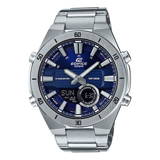 CASIO Quartz Waterproof EDIFICE Blue Watch Dial Mens Blue Analog/Digital Combo ERA-110D-2A2021
