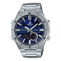CASIO Quartz Waterproof EDIFICE Blue Watch Dial Mens Blue Analog/Digital Combo ERA-110D-2A2021