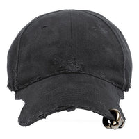 Balenciaga Heavy Piercing Cap 'Black Faded' 744299410B21071