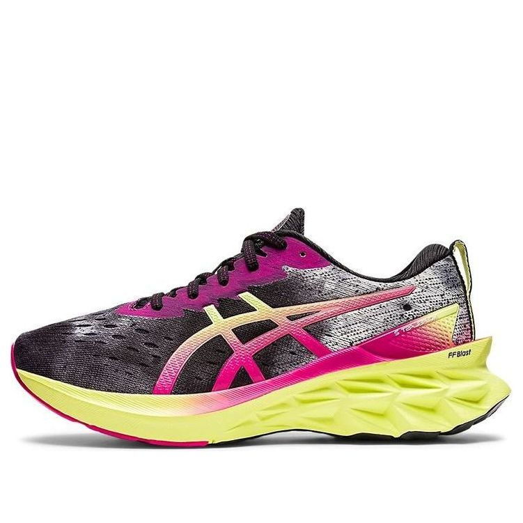 (WMNS) ASICS Novablast 2 'Black Glow Yellow' 1012B276-001