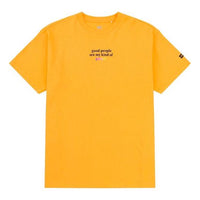 Levis Round Neck Pure Cotton Printing Short Sleeve Yellow T-Shirt 17467-0004