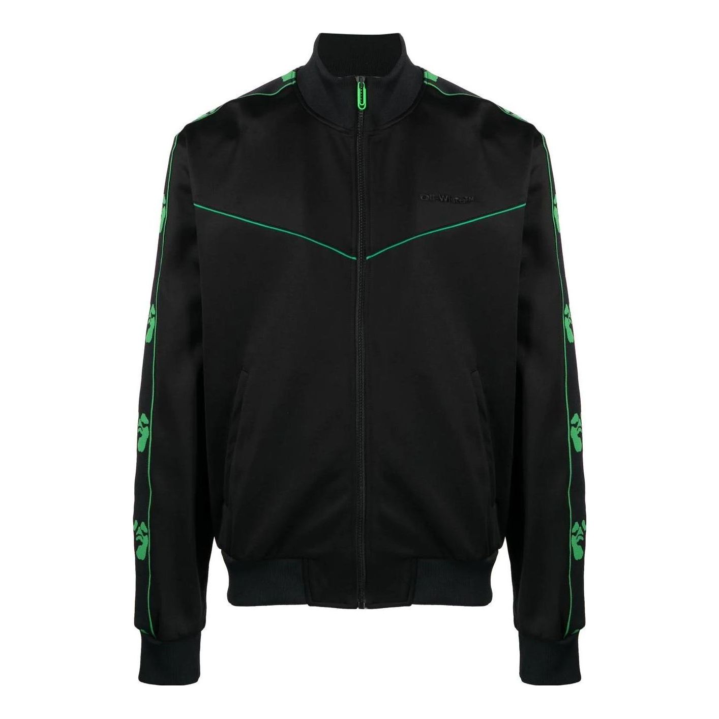 Off-White FW22 Face Band Track Jacket OMBD043F22FAB0022101