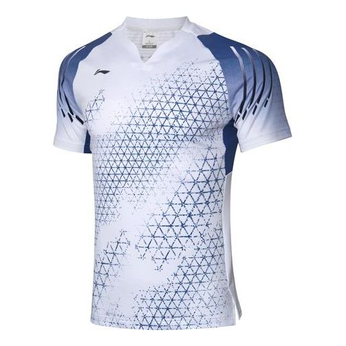 Li-Ning Badminton Series Quick Dry Tops White AAYQ013-1