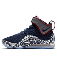 Nike LeBron 17 EP 'LeBron 4 Cold Blue Graffiti' CT6052-400