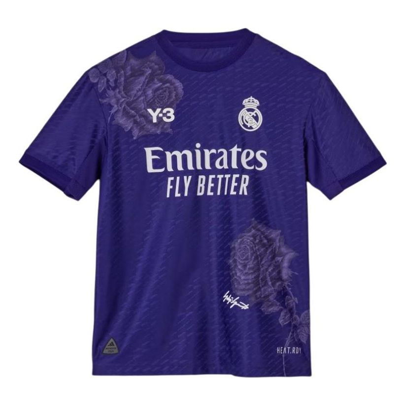(GS) adidas x Y-3 Real Madrid CF 23/24 Fourth Authentic Jersey Asia Sizing 'Purple' IN4276