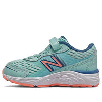 New Balance Bungee Lace 680v6 Blue Green Toddler IA680LL6