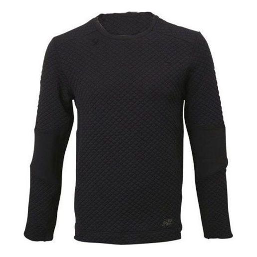 New Balance Knitted Jumper Asia Sizing 'Black' AMT83007-BK