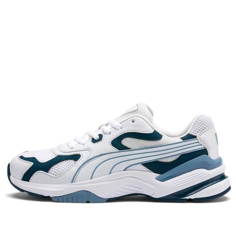 PUMA Axis Supr Low-tops Sport Shoes White/Blue 370766-03