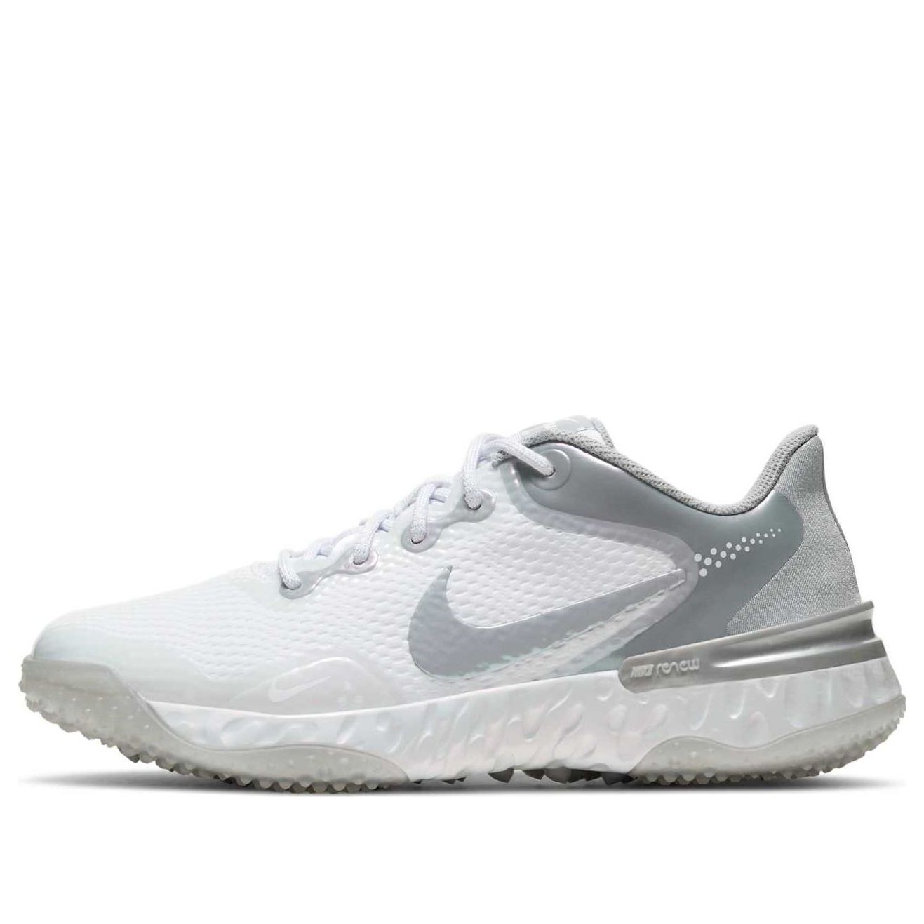 (WMNS) Nike Alpha Huarache Elite 3 Turf 'White Wolf Grey' CZ0103-108
