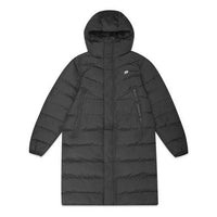 Skechers Medium-Length Woven Down Jacket 'Black' L419M090
