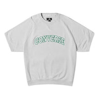 Converse Retro Chuck Crew Fossilized T-shirt Asia Sizing 'Grey' 10026428-A03
