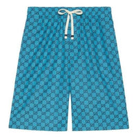 Gucci GG Multicolor Canvas Shorts 'Blue' 658089-Z8AOG-4336