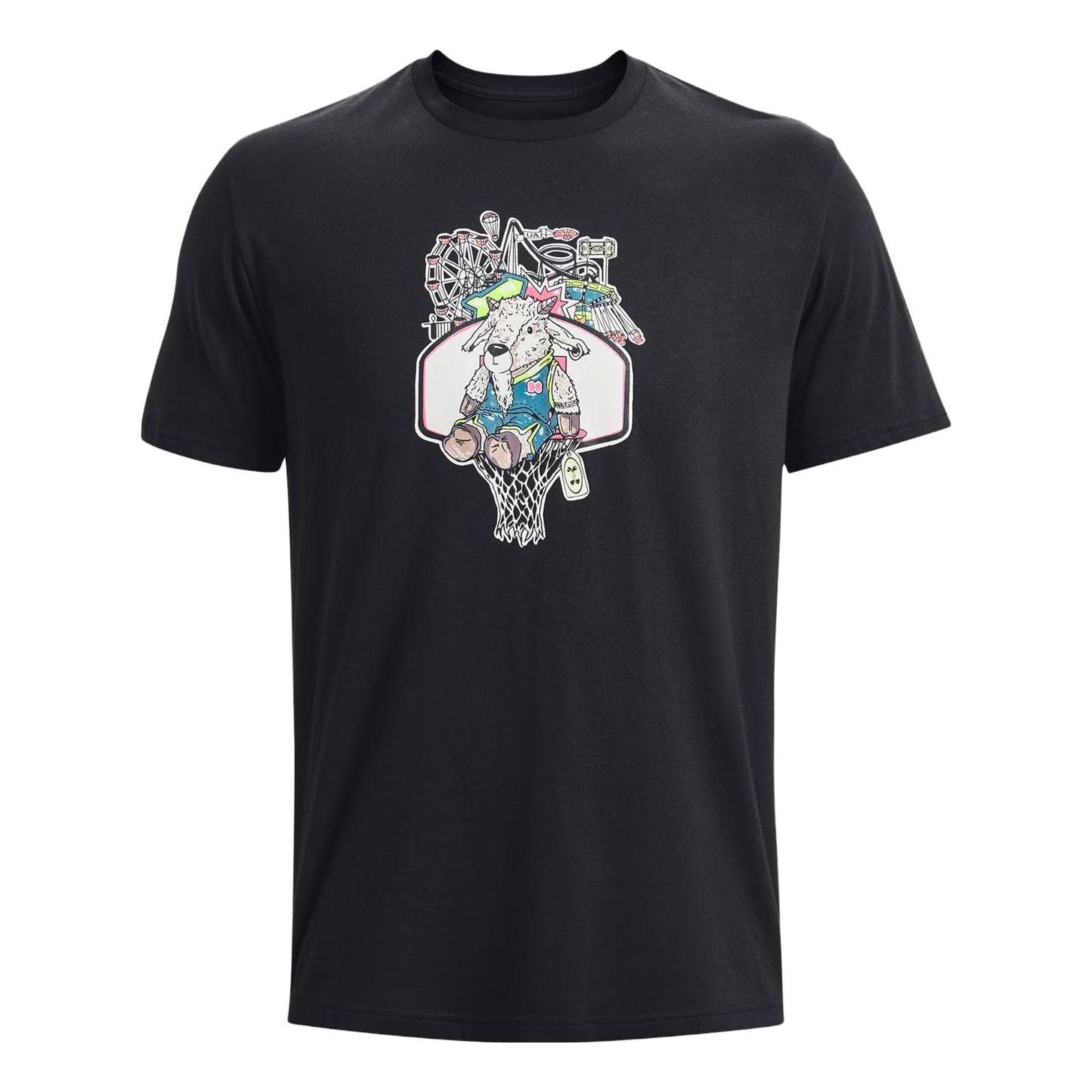 Under Armour Carnival Goat Short Sleeve T-shirt 'Black' 1377248-001