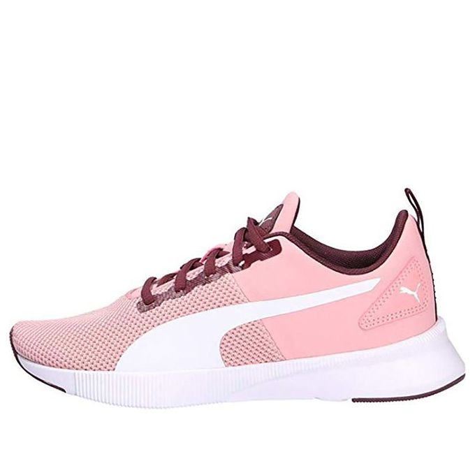 (GS) PUMA Wired Low Top Running Shoes White/Pink 366901-14