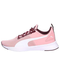(GS) PUMA Wired Low Top Running Shoes White/Pink 366901-14