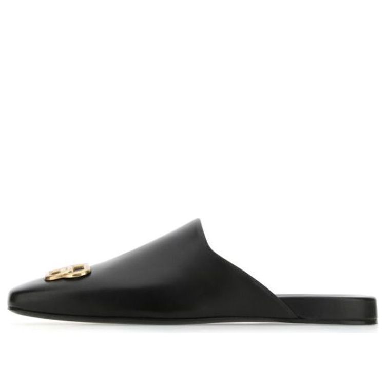 (WMNS) Balenciaga Mules 'Black Gold' 590659WA72H1088