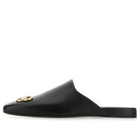 (WMNS) Balenciaga Mules 'Black Gold' 590659WA72H1088