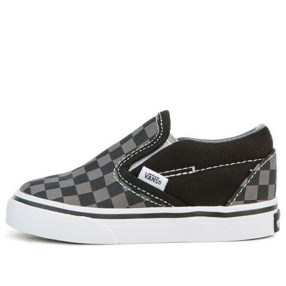 (TD) Vans Classic Slip-On 'Pewter Cherkboard' VN000LYHBPJ