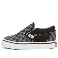 (TD) Vans Classic Slip-On 'Pewter Cherkboard' VN000LYHBPJ