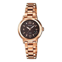 CASIO Waterproof SHEEN Stainless Steel Strap BlackGold Analog SHW-1500BG-5ADR