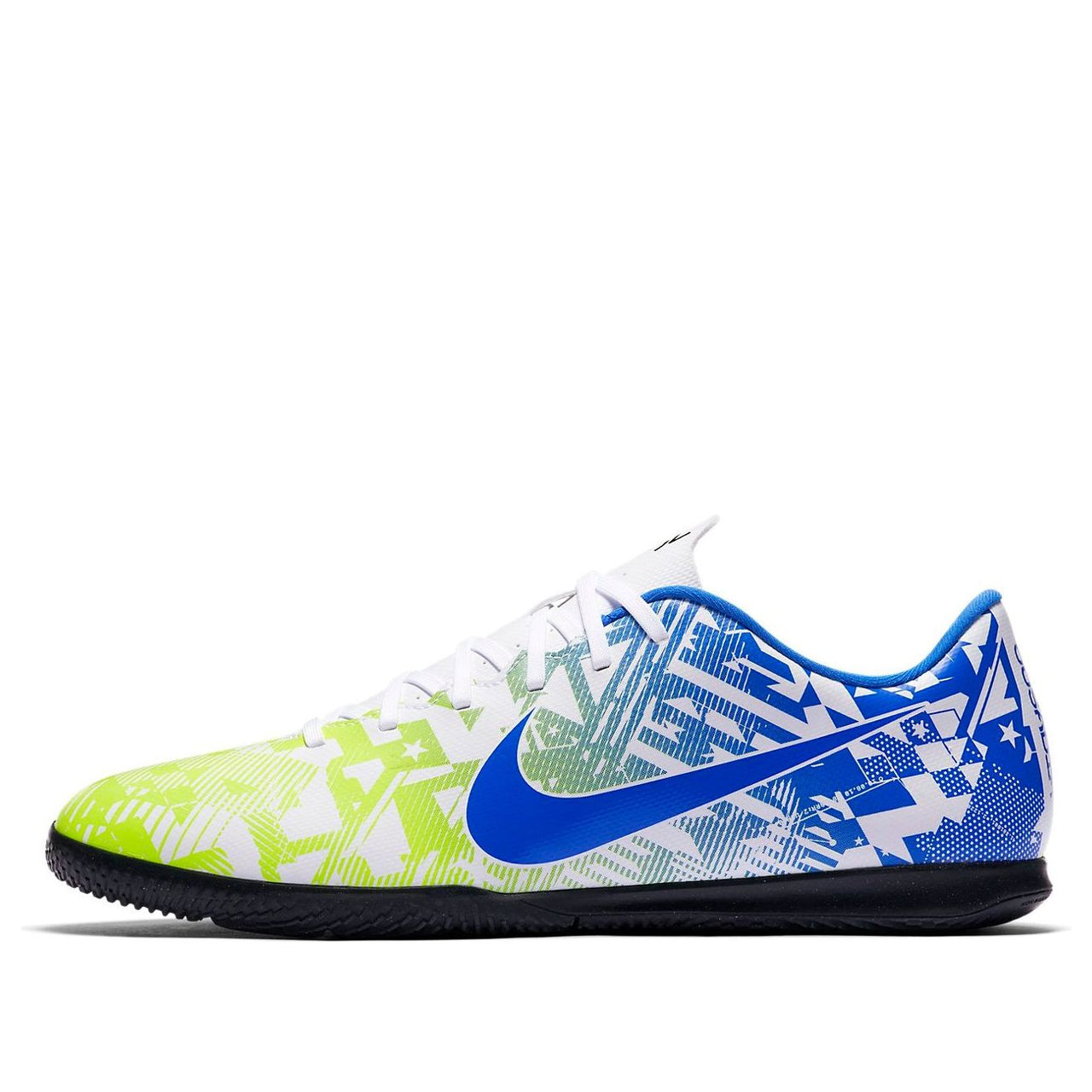 Nike Mercurial Vapor 13 Club Neymar Jr IC Indoor Court 'Blue Yellow' AT7998-104