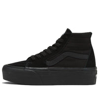 Vans Sk8-Hi Tapered Stackform Suede Canvas 'Black' VN0A5JMKBKA
