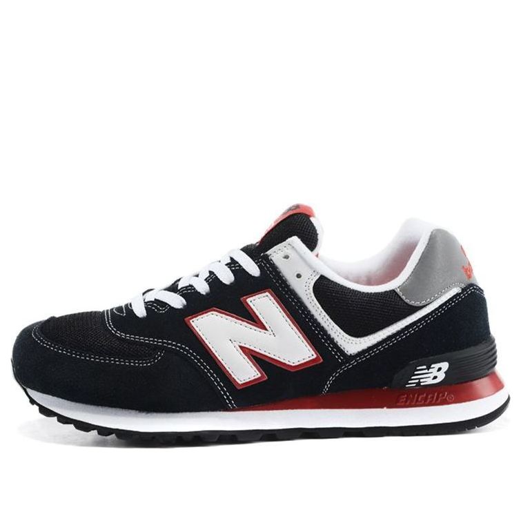 New Balance 574 Series Low-Top Black/Red ML574KRW