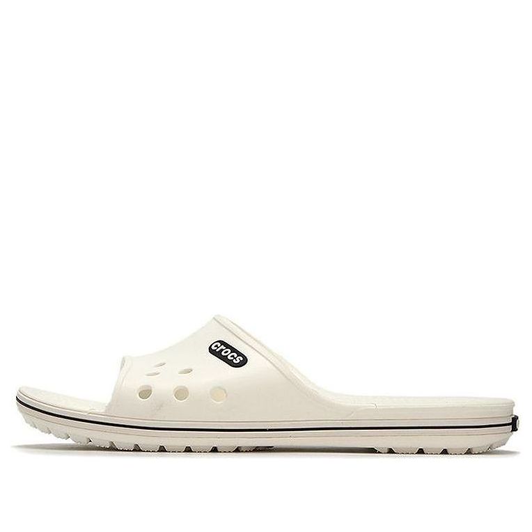 Crocs Fashion Casual White Slippers 'White Black' 204108-103