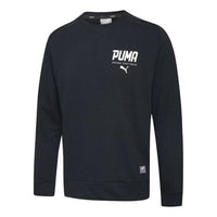 PUMA Casual Printing Round Neck Black 594103-01