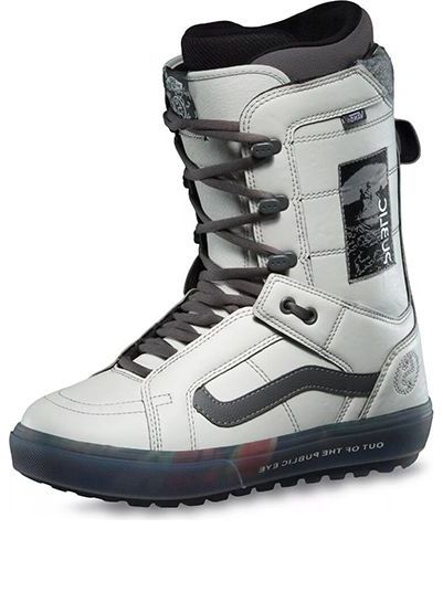 Vans Public Hi-Standard OG Snowboard Boots Skate Shoes Grey Gray VN0A3TFJ238