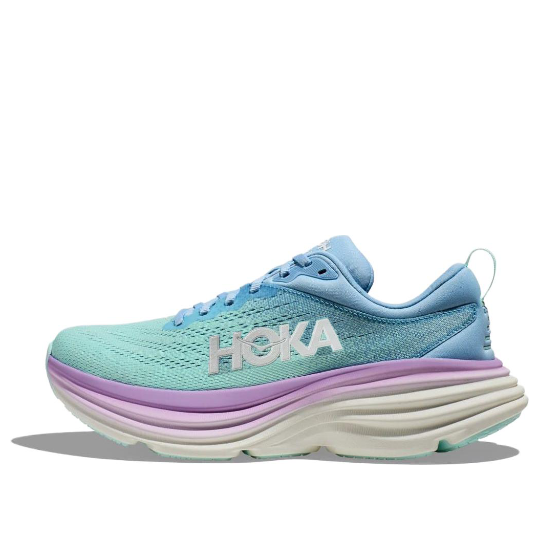 (WMNS) HOKA ONE ONE Bondi 8 D Wide 'Airy Blue Sunlit Ocean Purple' 1127954-ABSO
