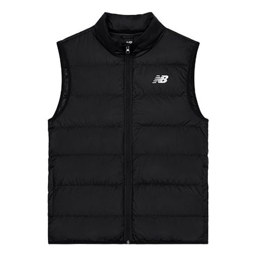 New Balance Warm Down Vest Asia Sizing 'Black' AMV13903-BK