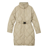 (WMNS) Skechers Bob's Series Long Sleeve Down Jacket 'Tan' L423W060-01GA