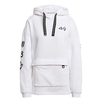 (WMNS) adidas originals Vday Hoodie 'White' H39033