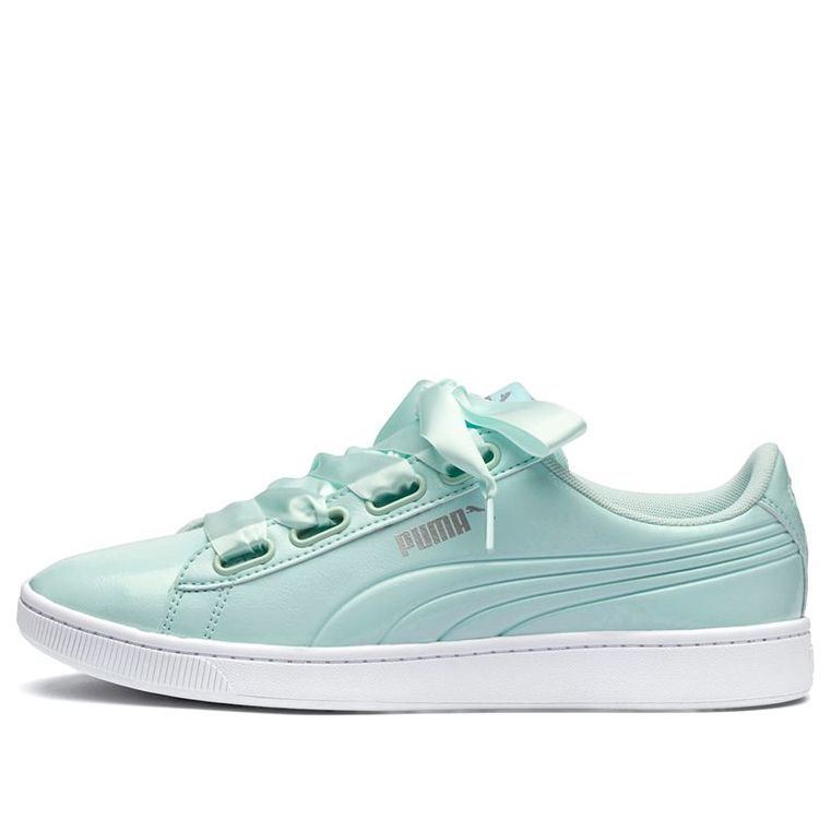 (WMNS) PUMA Vikky v2 Ribbon Sneakers Green 369727-04