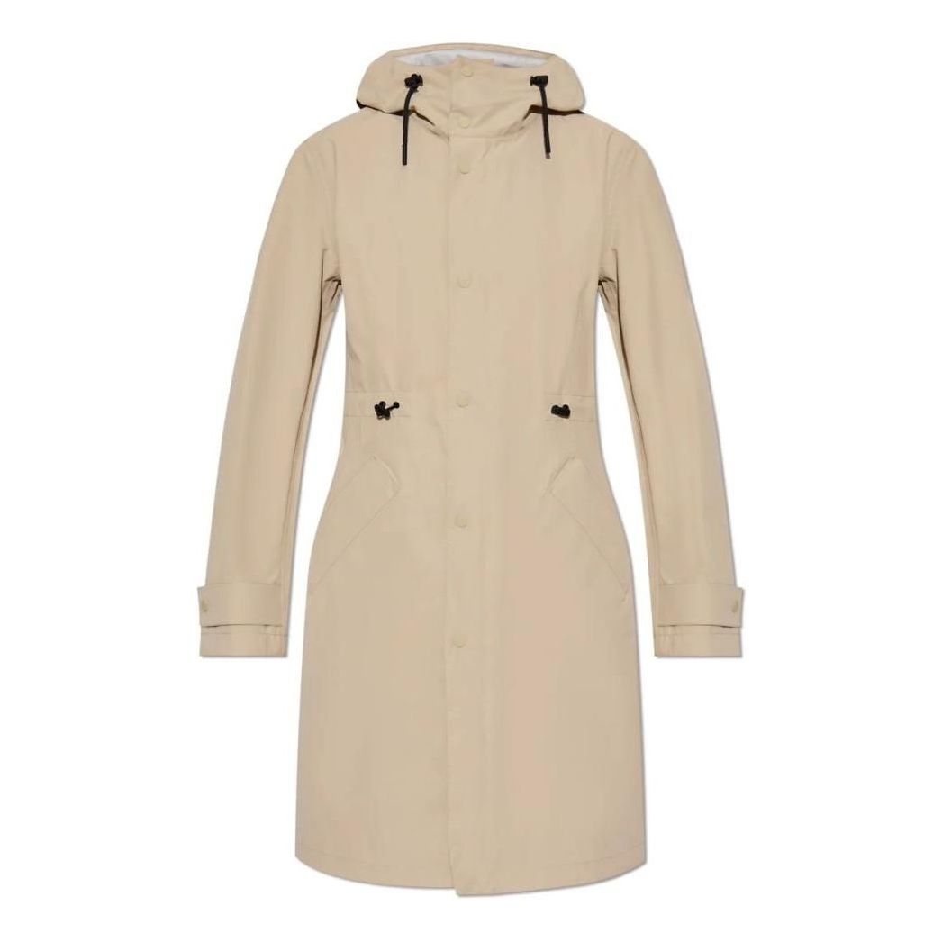 (WMNS) Burberry Hooded Waterproof Coat 'Beige' 80916221