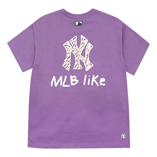 MLB Like NY New York Yankees Loose Unisex Purple 31TS15031-50V