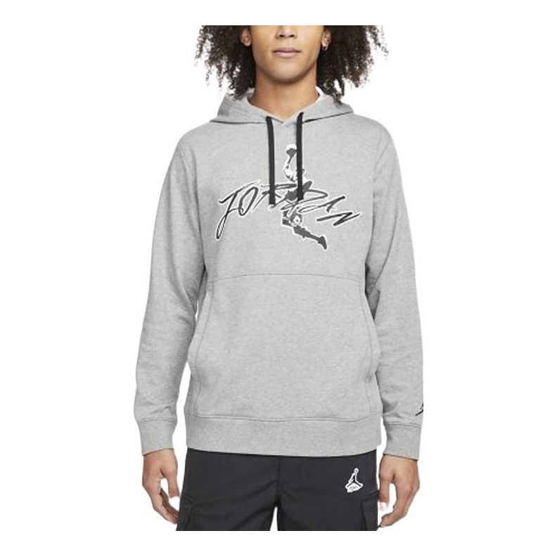 Men's Air Jordan Solid Color Logo Casual Gray DJ0634-091