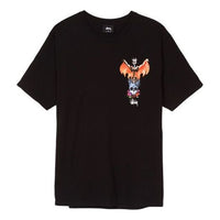 Stussy Phoenix Tee Printing Short Sleeve Unisex Black 1904231